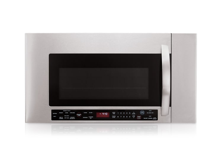 Front view of Over The Range Microwave with Warming Lamp (2.0 cu.ft.) LMV2085SS