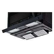 LG 2.2 cu.ft. Large Capacity Over-the-Range Microwave with 2nd Generation Slide-Out ExtendaVent™ and EasyClean® Interior, LMV2257BM