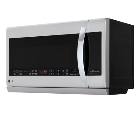 LG 2.2 cu.ft. Large Capacity Over-the-Range Microwave with 2nd Generation Slide-Out ExtendaVent™ and EasyClean® Interior, LMV2257ST