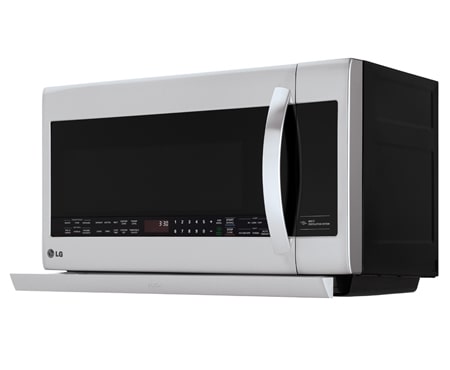 LG 2.2 cu.ft. Large Capacity Over-the-Range Microwave with 2nd Generation Slide-Out ExtendaVent™ and EasyClean® Interior, LMV2257ST