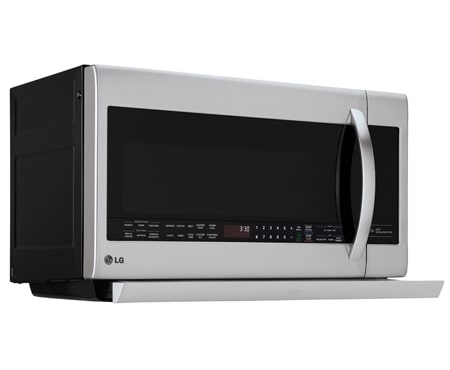 LG 2.2 cu.ft. Large Capacity Over-the-Range Microwave with 2nd Generation Slide-Out ExtendaVent™ and EasyClean® Interior, LMV2257ST