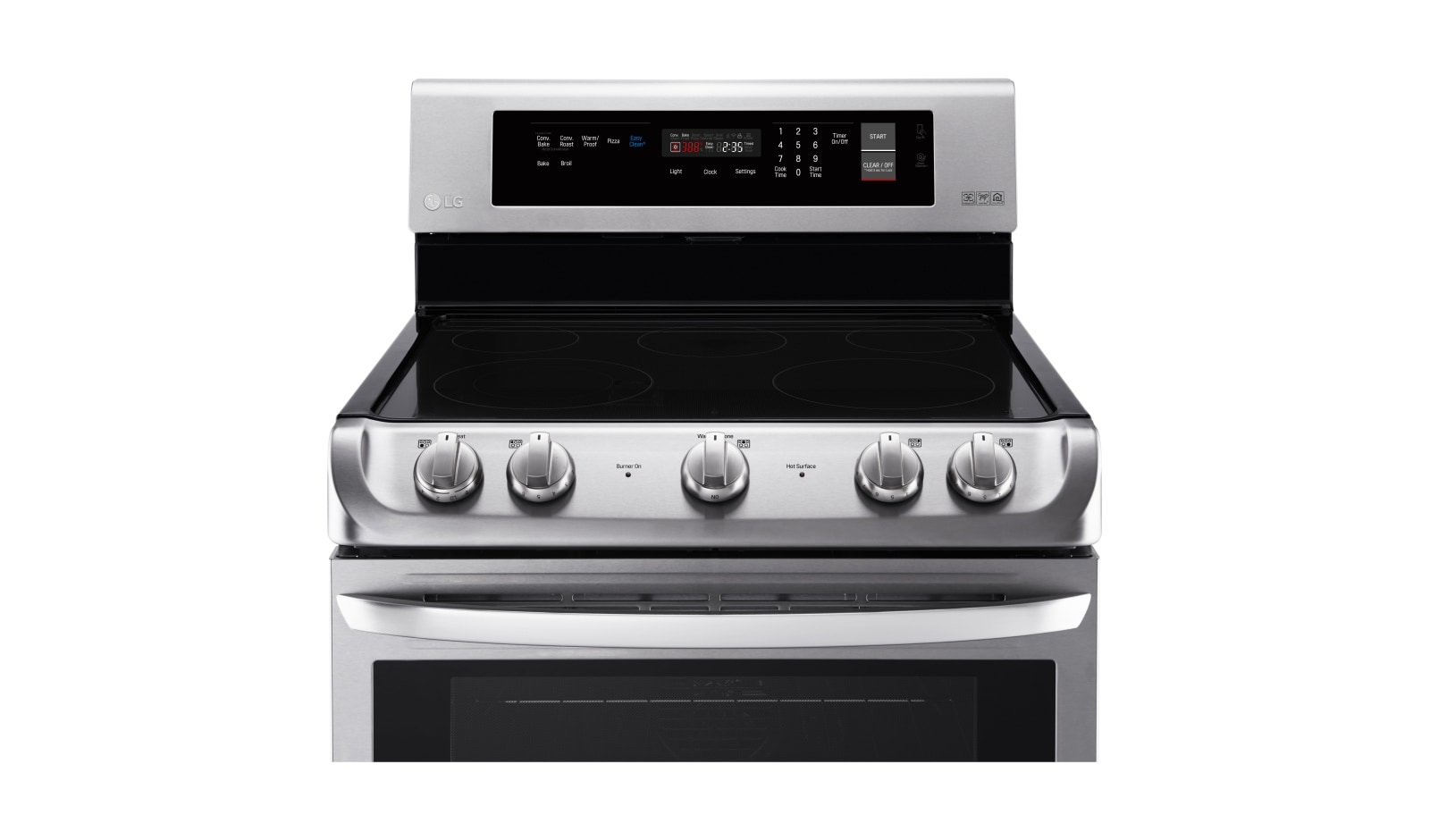 LG 6.3 cu. ft Electric Range with ProBakeConvection™ and EasyClean®, LRE4211ST