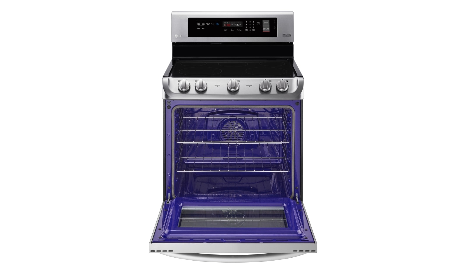LG 6.3 cu. ft Electric Range with ProBakeConvection™ and EasyClean®, LRE4211ST
