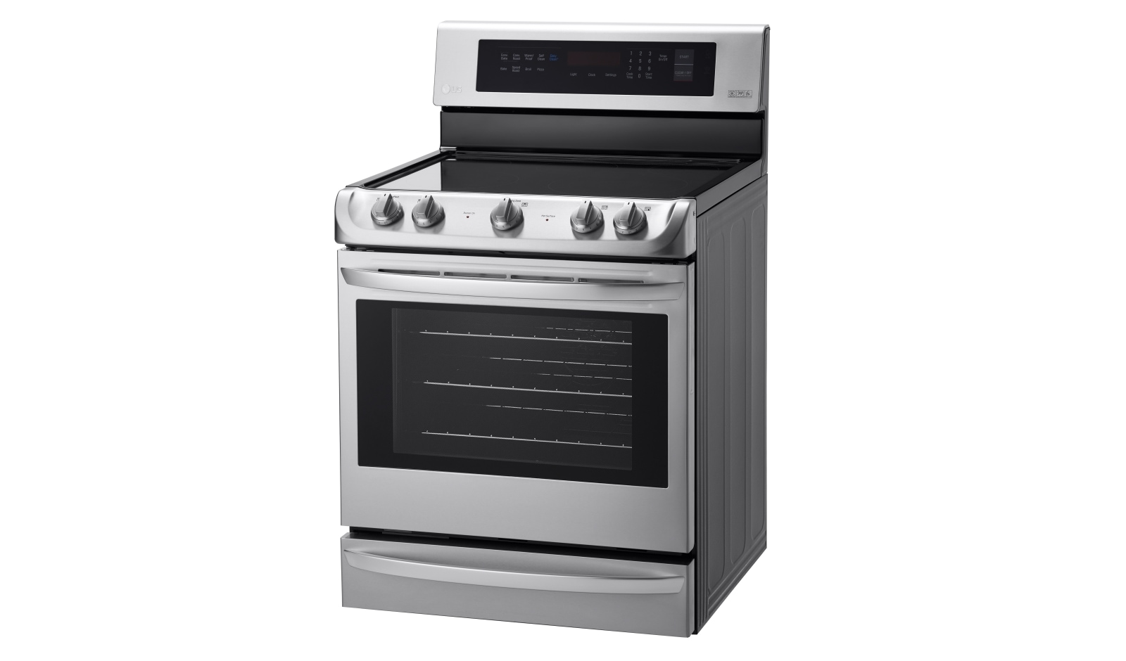 LG 6.3 cu. ft Electric Range with ProBakeConvection™ and EasyClean®, LRE4213ST