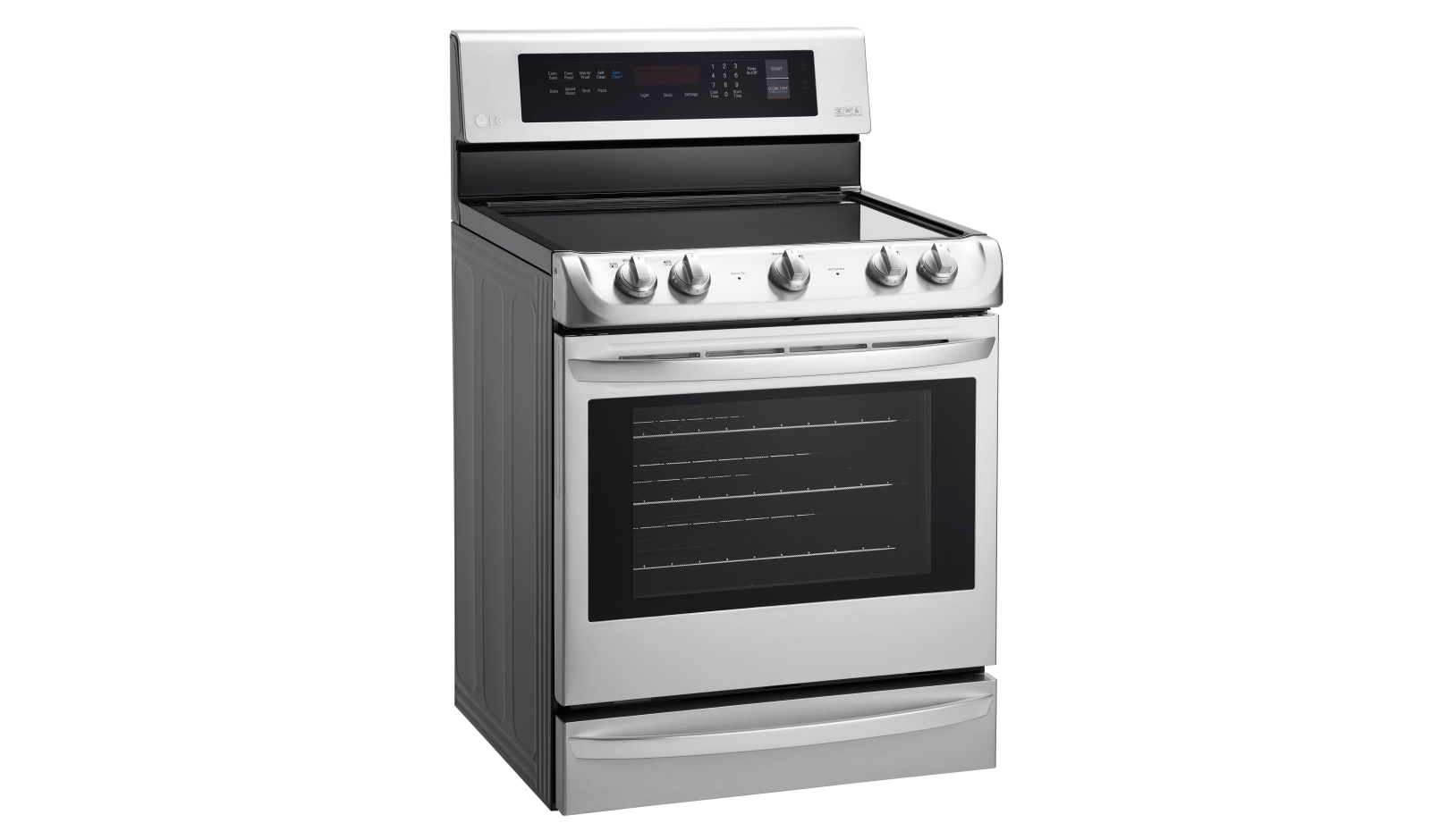 LG 6.3 cu. ft Electric Range with ProBakeConvection™ and EasyClean®, LRE4213ST