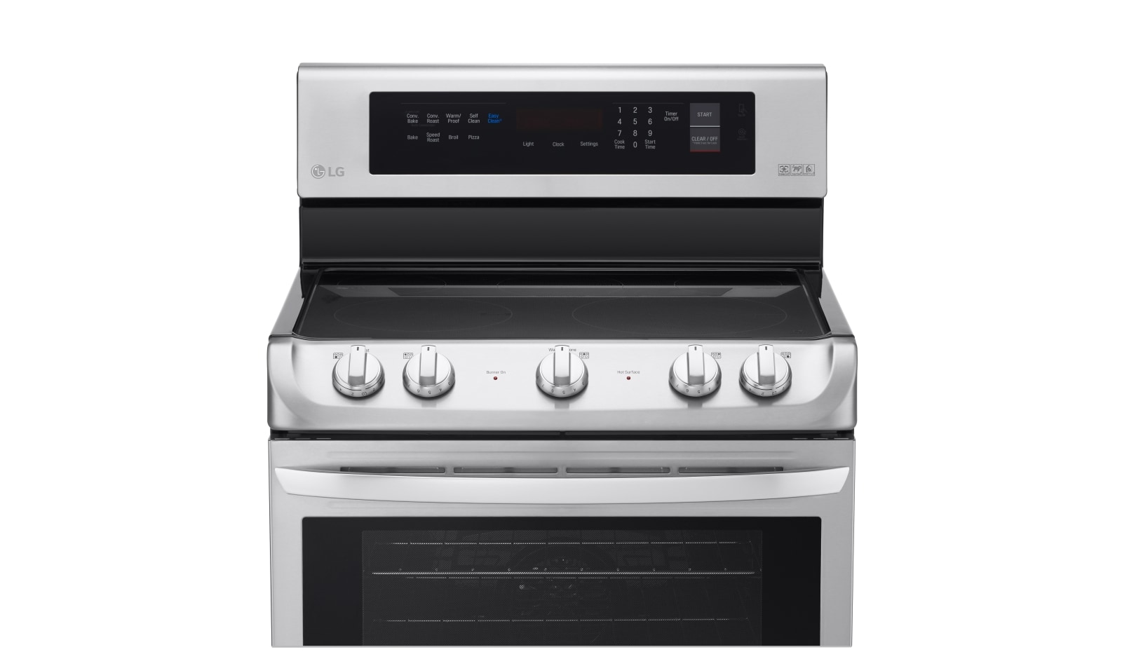 LG 6.3 cu. ft Electric Range with ProBakeConvection™ and EasyClean®, LRE4213ST