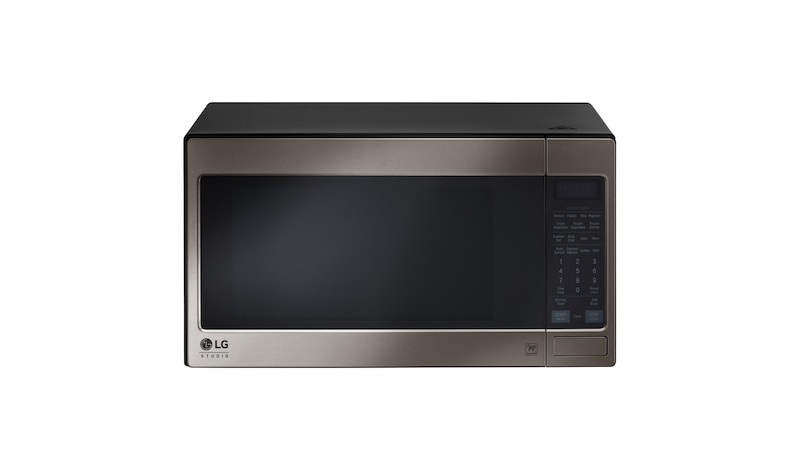 LG STUDIO - 2.0 cu. ft. Countertop Microwave Oven with Optional Trim Kit, LSRM2010BD