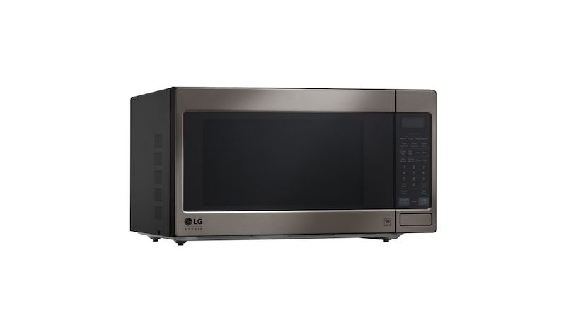 LG STUDIO - 2.0 cu. ft. Countertop Microwave Oven with Optional Trim Kit, LSRM2010BD
