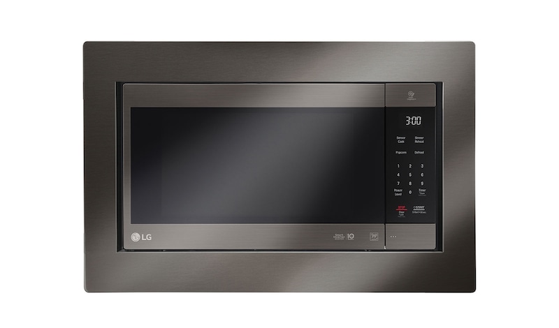 LG STUDIO - 2.0 cu. ft. Countertop Microwave Oven with Optional Trim Kit, LSRM2010BD