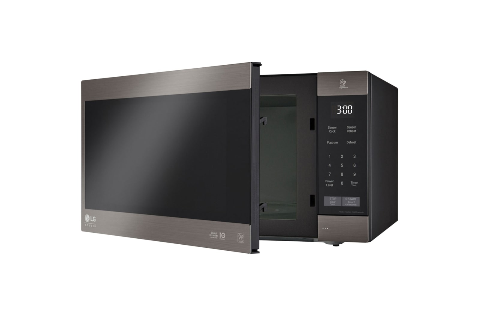 LG STUDIO 2.0 cu. ft. NeoChef™ Countertop Microwave with Smart Inverter and EasyClean®, LSRM2085BD