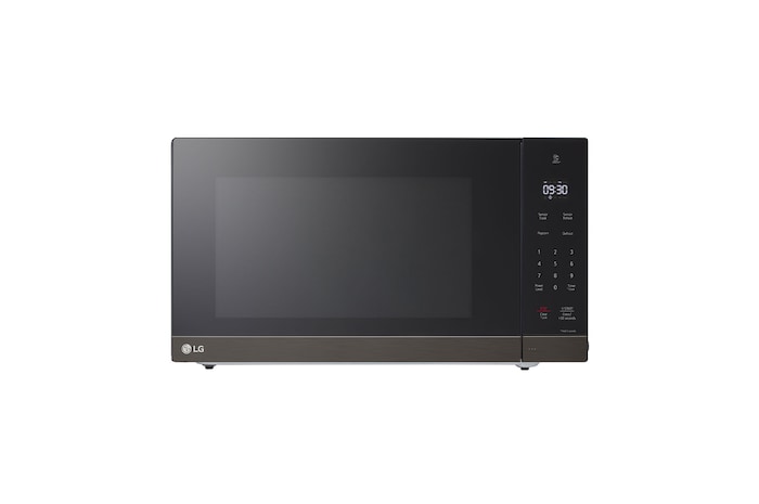 Front view of 2.0 cu ft. Countertop Microwave | Smart Inverter, Sensor Cook & NeoChef™, Black Stainless (MSER2090D)