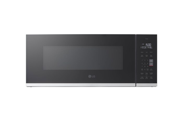 Front view of 1.3 cu. ft. Smart Low Profile Over-the-Range Microwave Oven, MVEF1323F