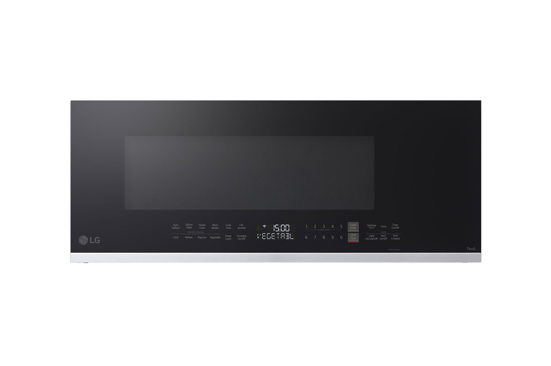 Front view of 1.3 cu. ft. Smart Low Profile Over-the-Range Microwave Oven, MVEF1337F