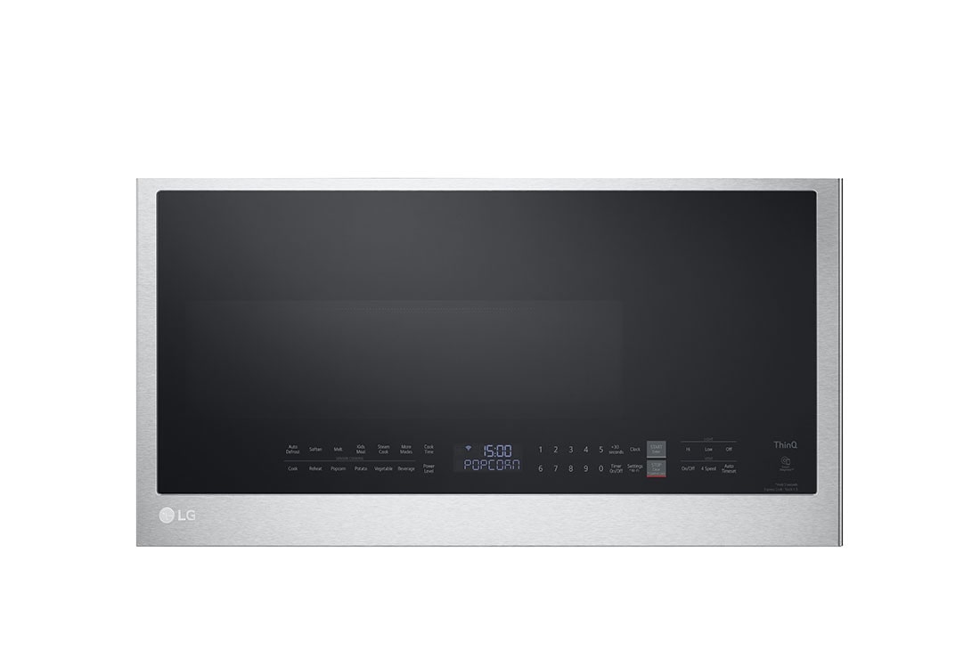 LG 2.0 cu. ft. Smart Wi-Fi Enabled Over-the-Range Microwave Oven with EasyClean®, MVEL2033F