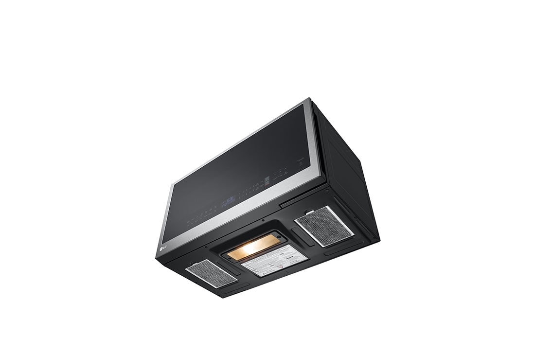 LG 2.0 cu ft. Over the Range Microwave Oven | Sensor Cook, 400 CFM Power Ventilation, EasyClean®& Smart, Stainless, MVEL2033F