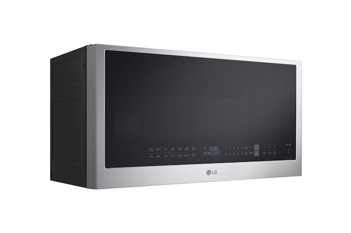 LG 2.0 cu. ft. Over the Range Microwave Oven | Sensor Cook, 400 CFM Power Ventilation, EasyClean®& Smart, Stainless, MVEL2033F