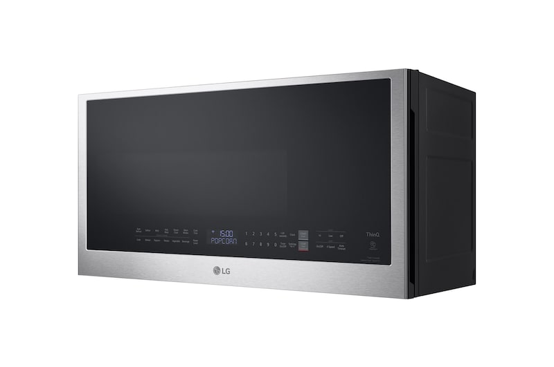 LG 2.0 cu. ft. Over the Range Microwave Oven | Sensor Cook, 400 CFM Power Ventilation, EasyClean®& Smart, Stainless, MVEL2033F