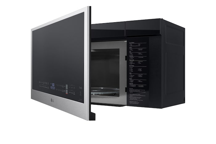 LG 2.0 cu. ft. Over the Range Microwave Oven | Sensor Cook, 400 CFM Power Ventilation, EasyClean®& Smart, Stainless, MVEL2033F