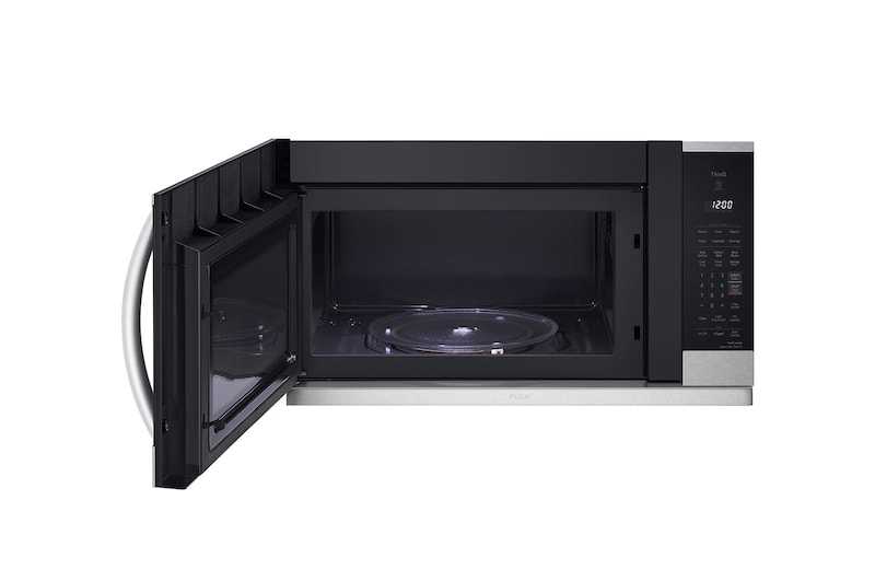 LG 2.1 cu. ft. Smart Wi-Fi Enabled Over-the-Range Microwave Oven with ExtendaVent® 2.0 & EasyClean®, MVEL2125F