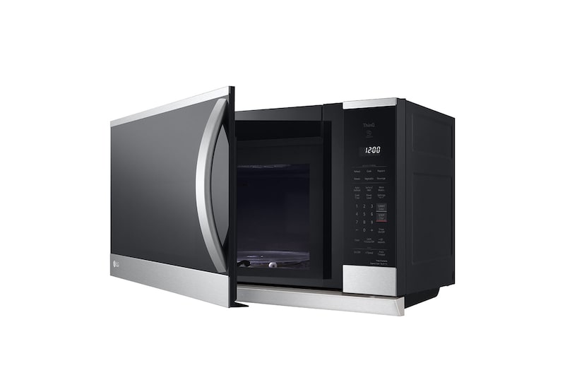 LG 2.1 cu. ft. Smart Wi-Fi Enabled Over-the-Range Microwave Oven with ExtendaVent® 2.0 & EasyClean®, MVEL2125F