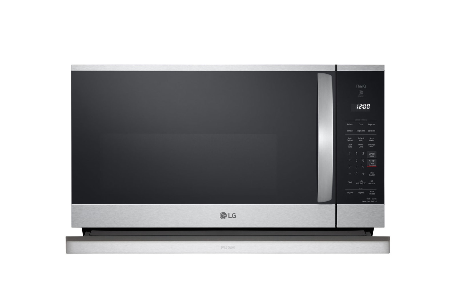 LG 2.1 cu. ft. Smart Over-the-Range Microwave, MVEL2125X