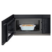 LG 2.1 cu. ft. Smart Wi-Fi Enabled Over-the-Range Microwave Oven with ExtendaVent® 2.0 & EasyClean®, MVEL2137D