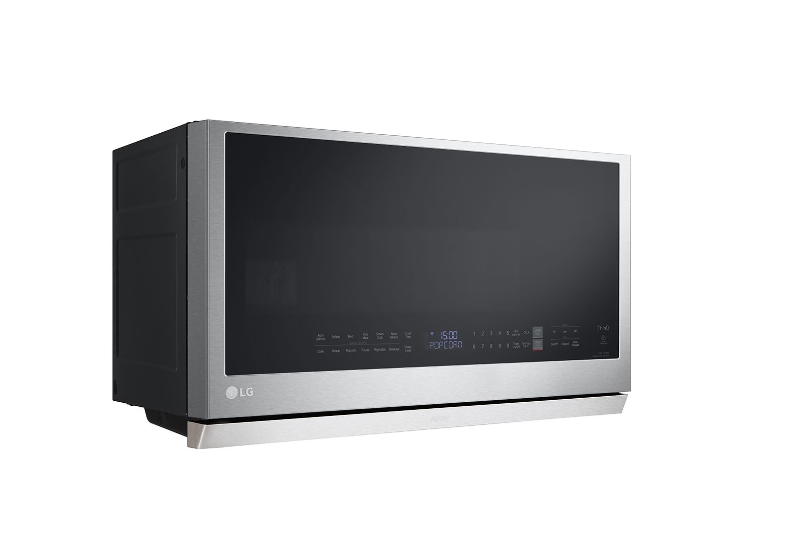 LG 2.1 cu. ft. Smart Wi-Fi Enabled Over-the-Range Microwave Oven with ExtendaVent® 2.0 & EasyClean®, MVEL2137F