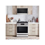 LG 2.1 cu. ft. Smart Wi-Fi Enabled Over-the-Range Microwave Oven with ExtendaVent® 2.0 & EasyClean®, MVEL2137F