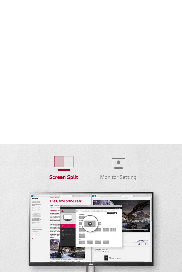 Easier User Interface