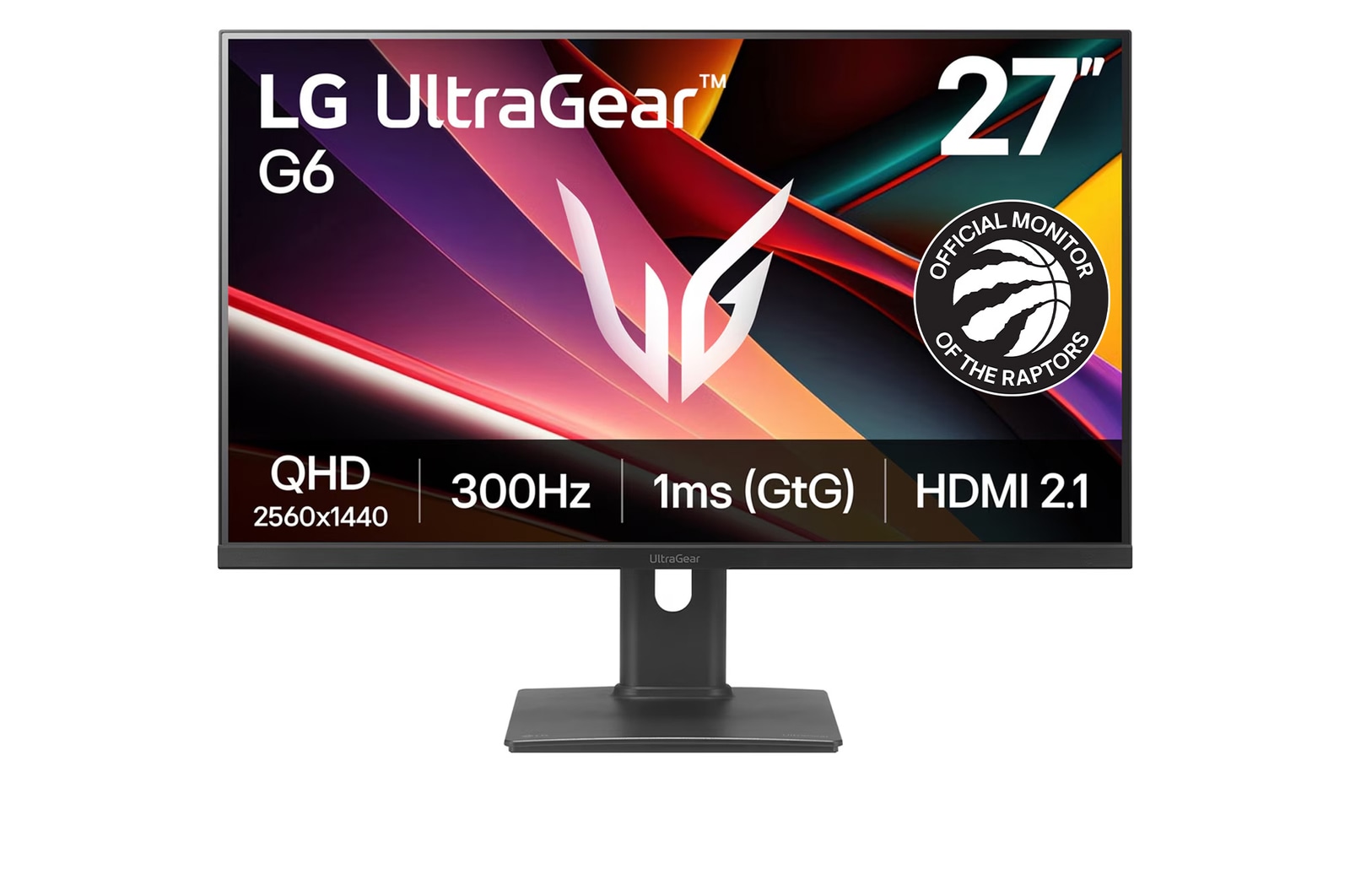 27-inch UltraGear™ G6, QHD 300Hz HDMI 2.1 Gaming Monitor - 27G64NA