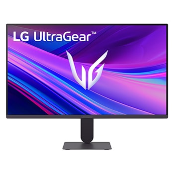 front view of the monitor with the stand down