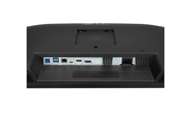 close-up view of ports