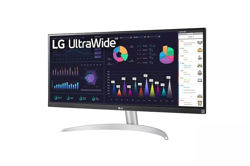LG 34'' UltraWide FHD VESA DisplayHDR™ 400 IPS Monitor with AMD FreeSync™, 34WQ500-B