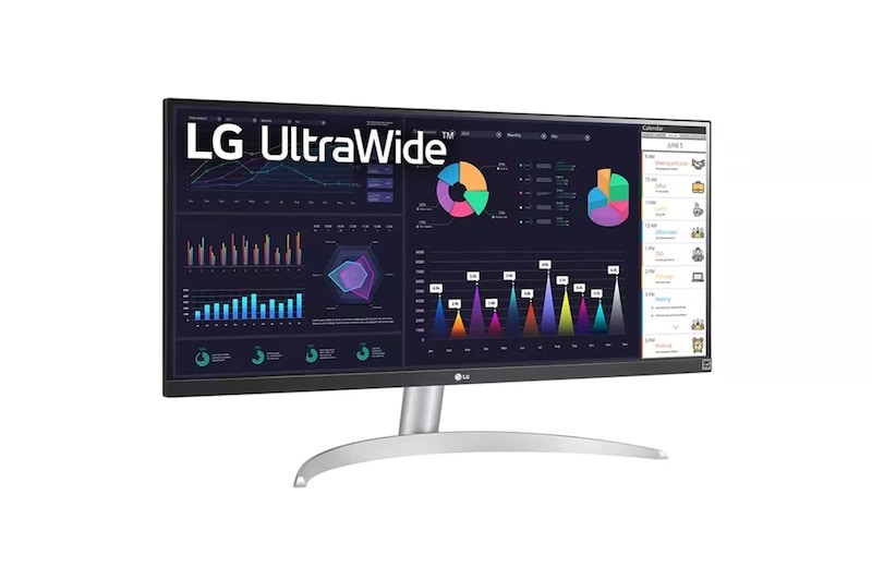 LG 34'' UltraWide FHD VESA DisplayHDR™ 400 IPS Monitor with AMD FreeSync™, 34WQ500-B