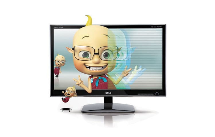 Front view of CINEMA 3D | LED-backlit Monitor D2342P-PN