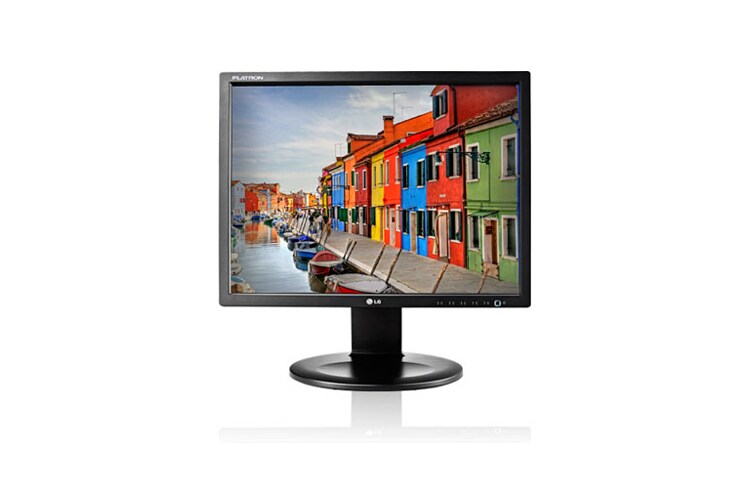 Front view of LED-backlit Business Monitor E1910P-BN