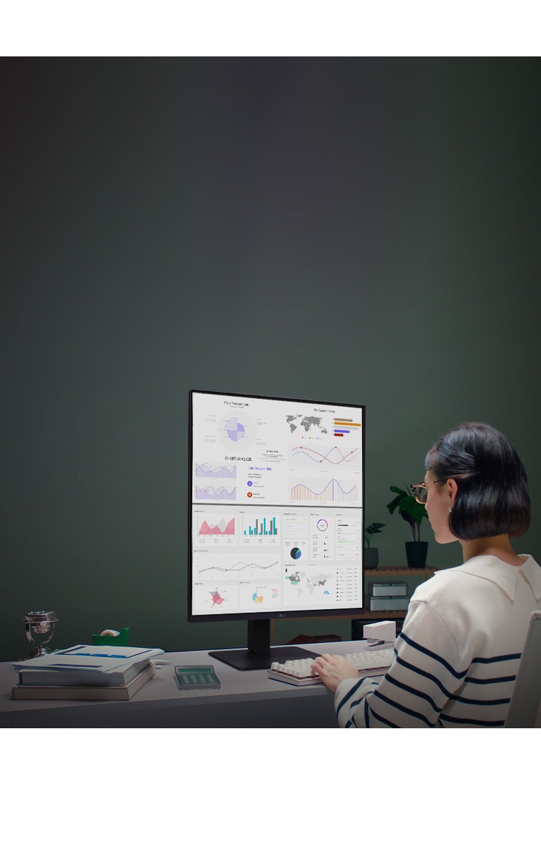 LG DualUp Monitor for Office Worker