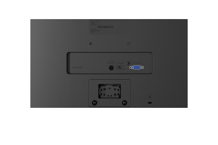 close-up view of ports