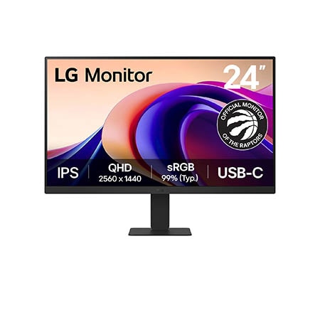 LG 23.8" QHD IPS Monitor with USB-C
