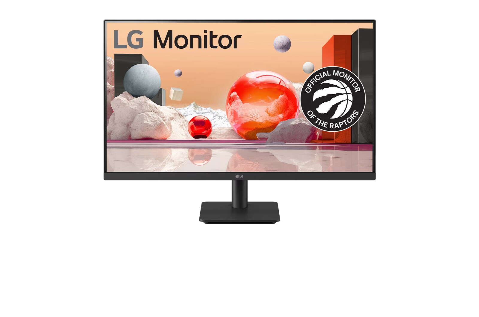 Front view of 27” IPS Full HD monitor 27BA400-B