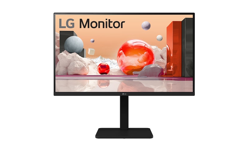 Front view of 27” Full HD IPS Monitor 27BA560-B