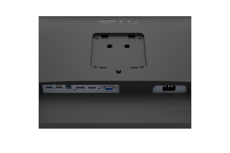 close-up view of ports