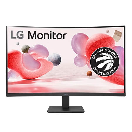 LG 31.5" Full HD Curved monitor with AMD FreeSync