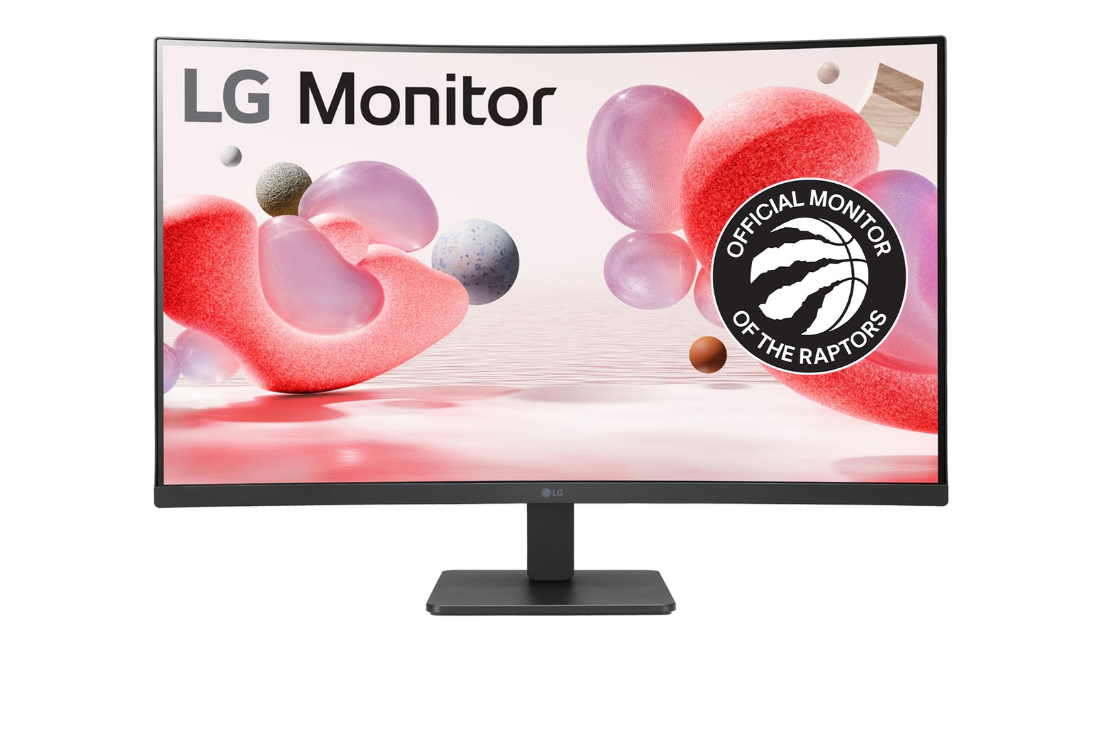 Front view of 31.5" Full HD Curved monitor with AMD FreeSync™ 32MR51CA-B