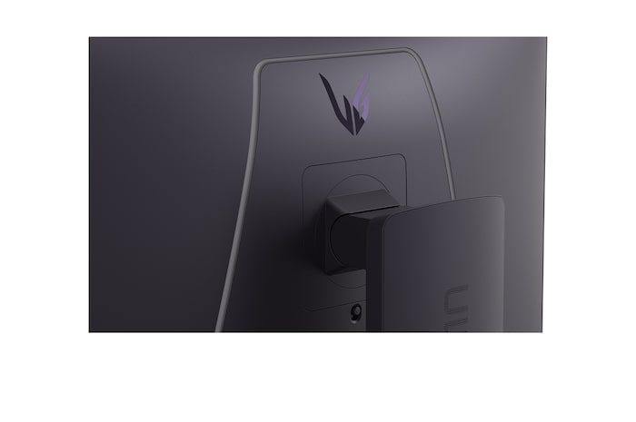 rear close-up of monitor