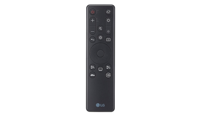 front view of remote control