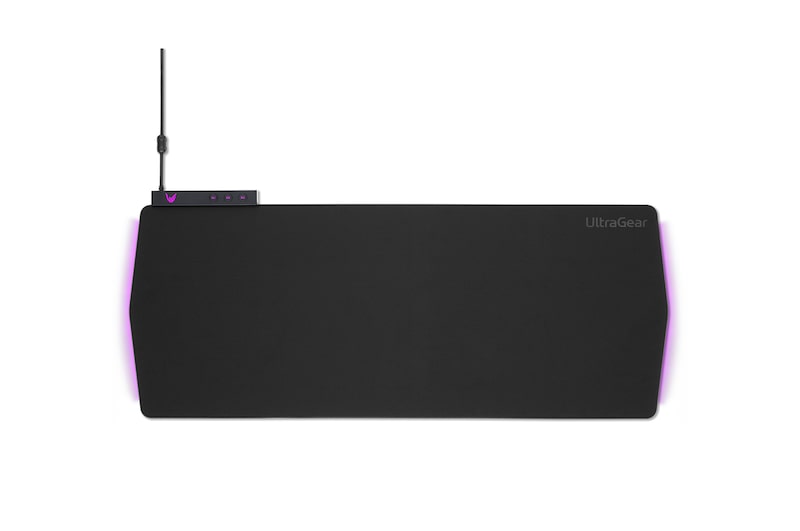 Top view of Lower-side with RGB Lighting