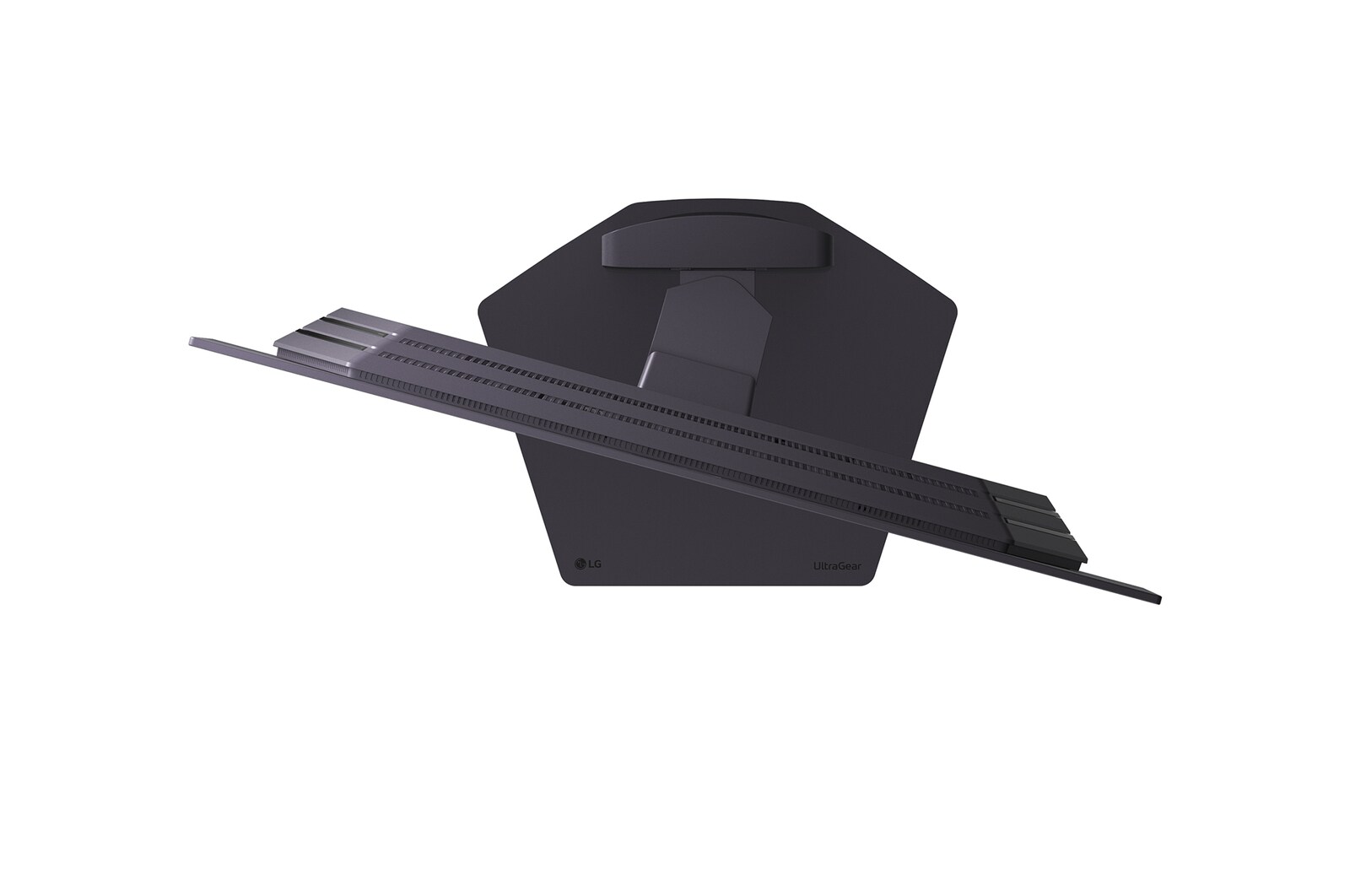 +30 degree swivel monitor top view