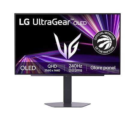 LG UltraGear GX7 27-inch 240Hz OLED QHD Gaming Monitor |27GX704A | DisplayHDR True Black 400, 0.03ms (GtG), Glare Panel