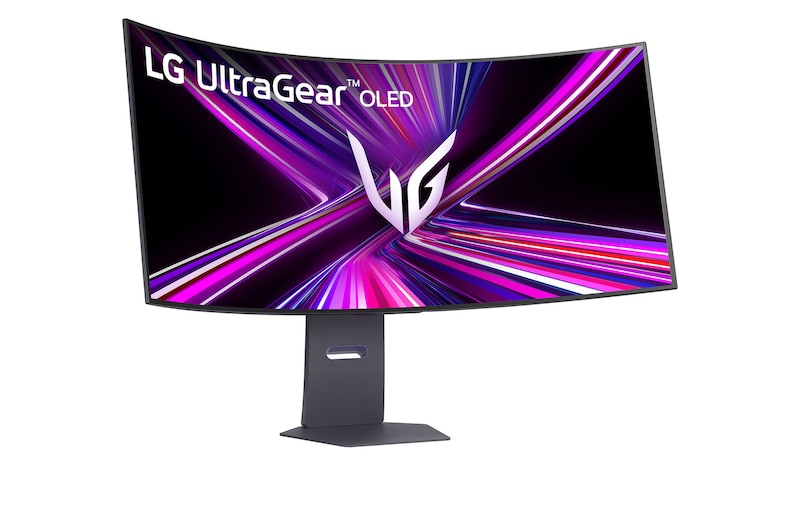 +15 degree side view of a tilted monitor